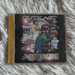 OutKast Aquemini CD — Black, Gold, Green Cover Art